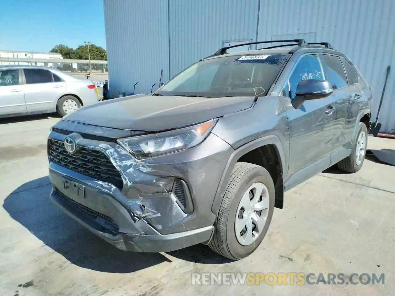 2 Photograph of a damaged car 2T3K1RFV9LW082646 TOYOTA RAV4 2020