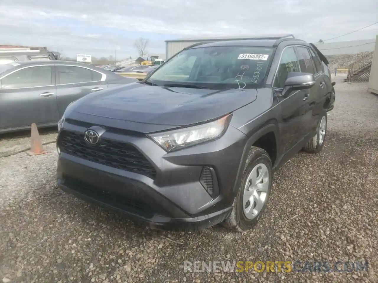 2 Photograph of a damaged car 2T3K1RFVXLC038138 TOYOTA RAV4 2020