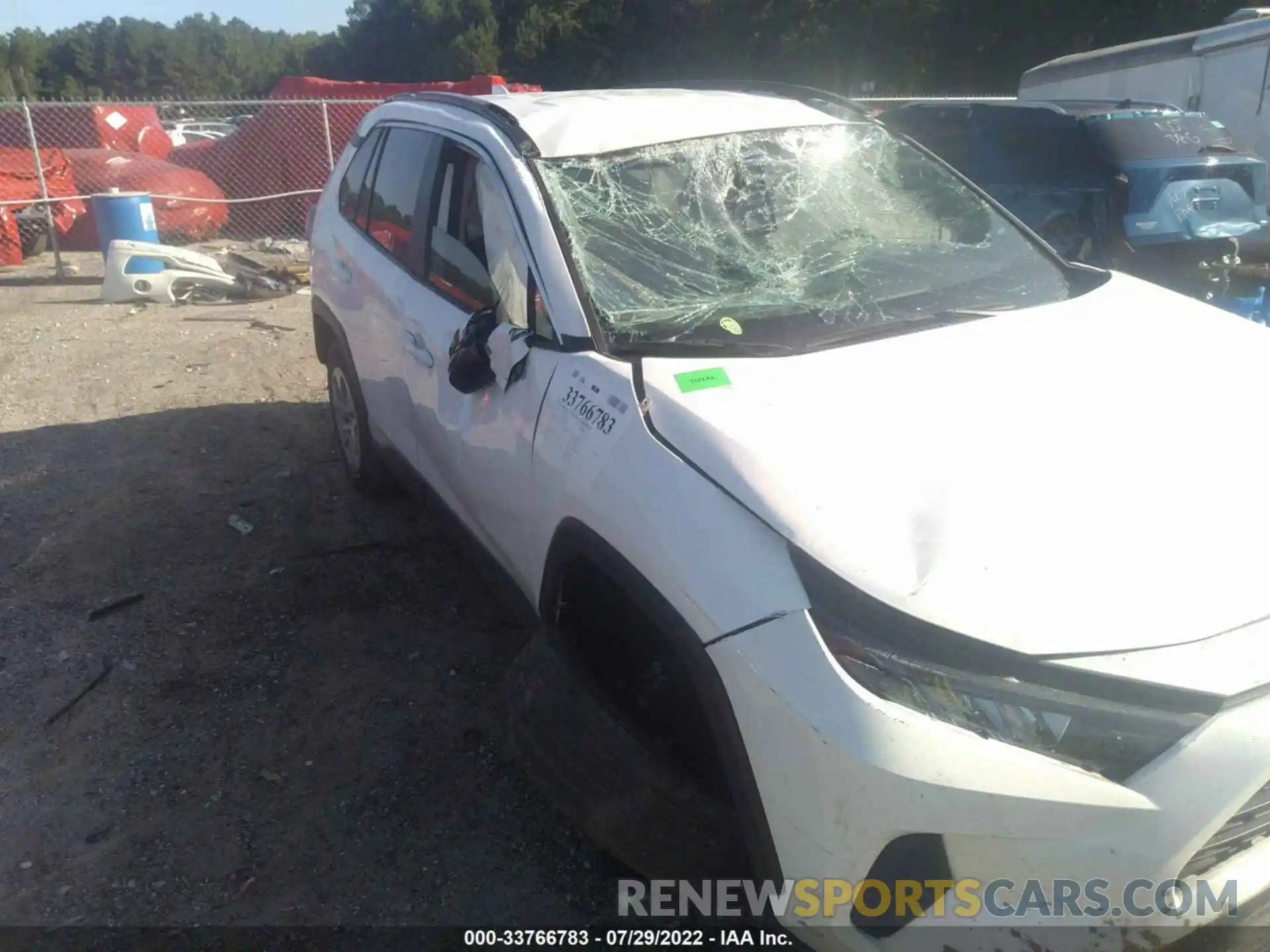 6 Photograph of a damaged car 2T3K1RFVXLC062214 TOYOTA RAV4 2020