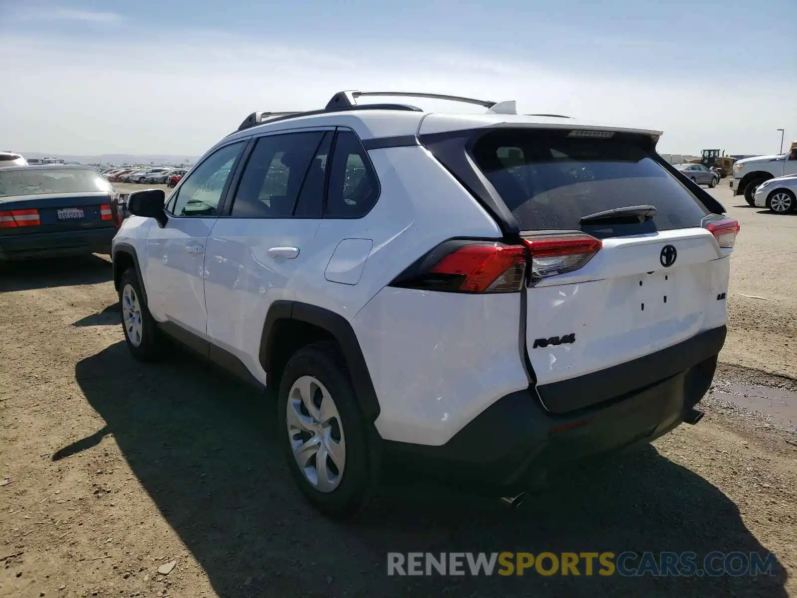 3 Photograph of a damaged car 2T3K1RFVXLW087287 TOYOTA RAV4 2020