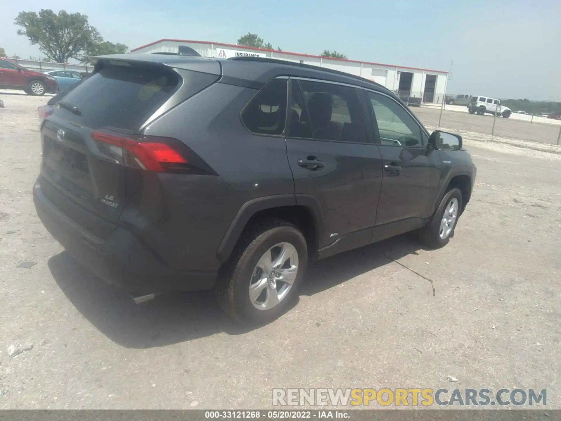 4 Photograph of a damaged car 2T3L6RFV7LW001715 TOYOTA RAV4 2020