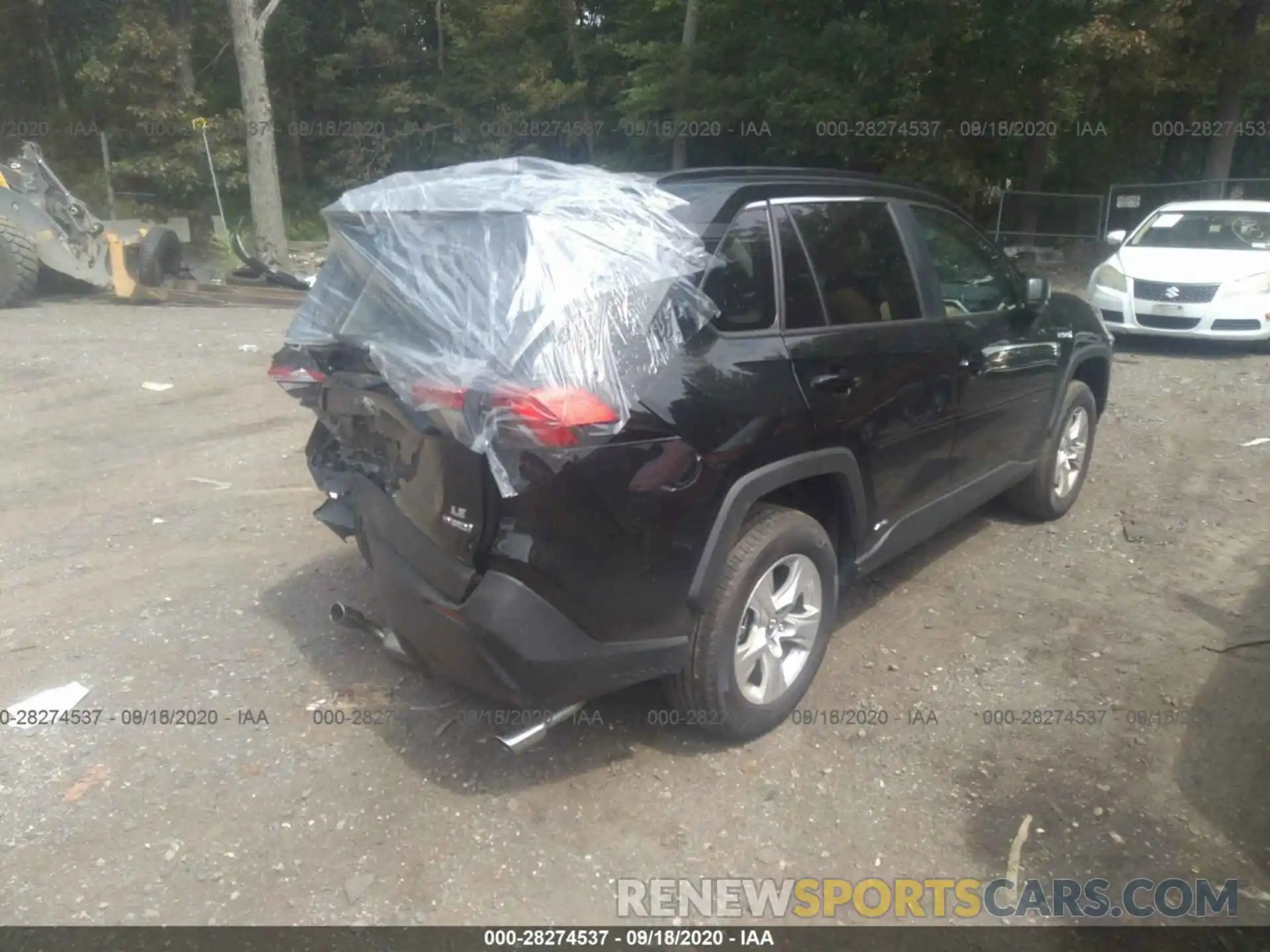 15 Photograph of a damaged car 2T3LWRFV0LW063117 TOYOTA RAV4 2020