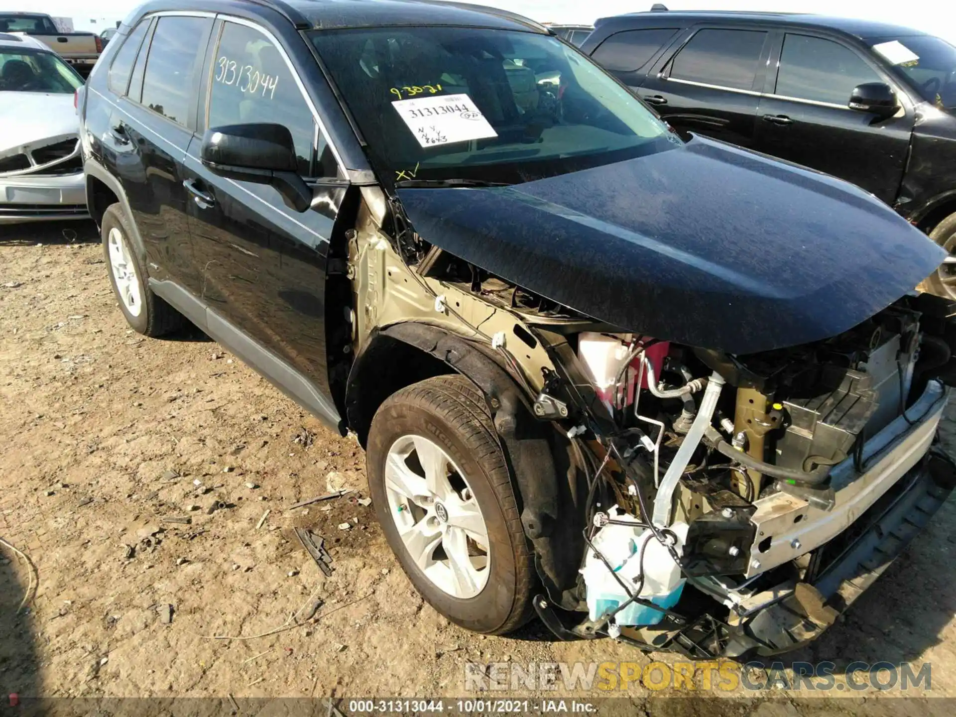 1 Фотография поврежденного автомобиля 2T3LWRFV1LW075678 TOYOTA RAV4 2020