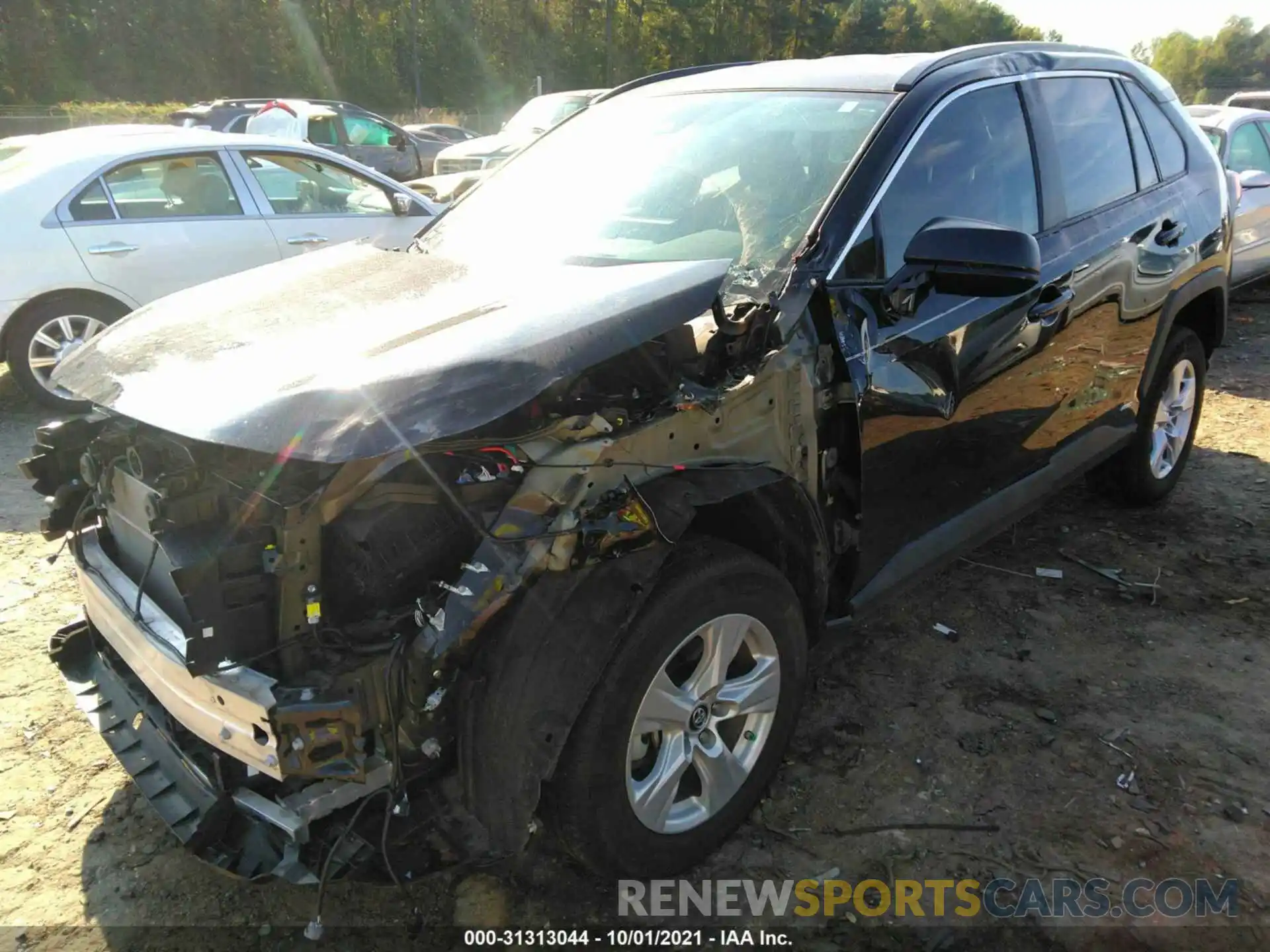 2 Photograph of a damaged car 2T3LWRFV1LW075678 TOYOTA RAV4 2020