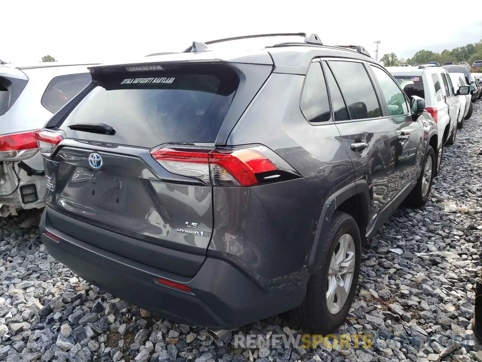 4 Photograph of a damaged car 2T3LWRFV2LW055858 TOYOTA RAV4 2020