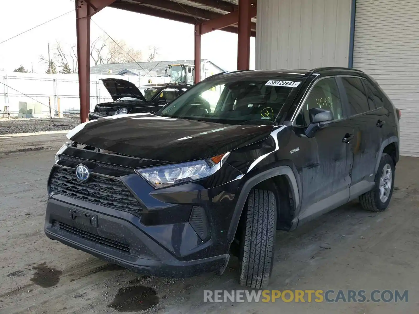 2 Photograph of a damaged car 2T3LWRFV2LW099603 TOYOTA RAV4 2020