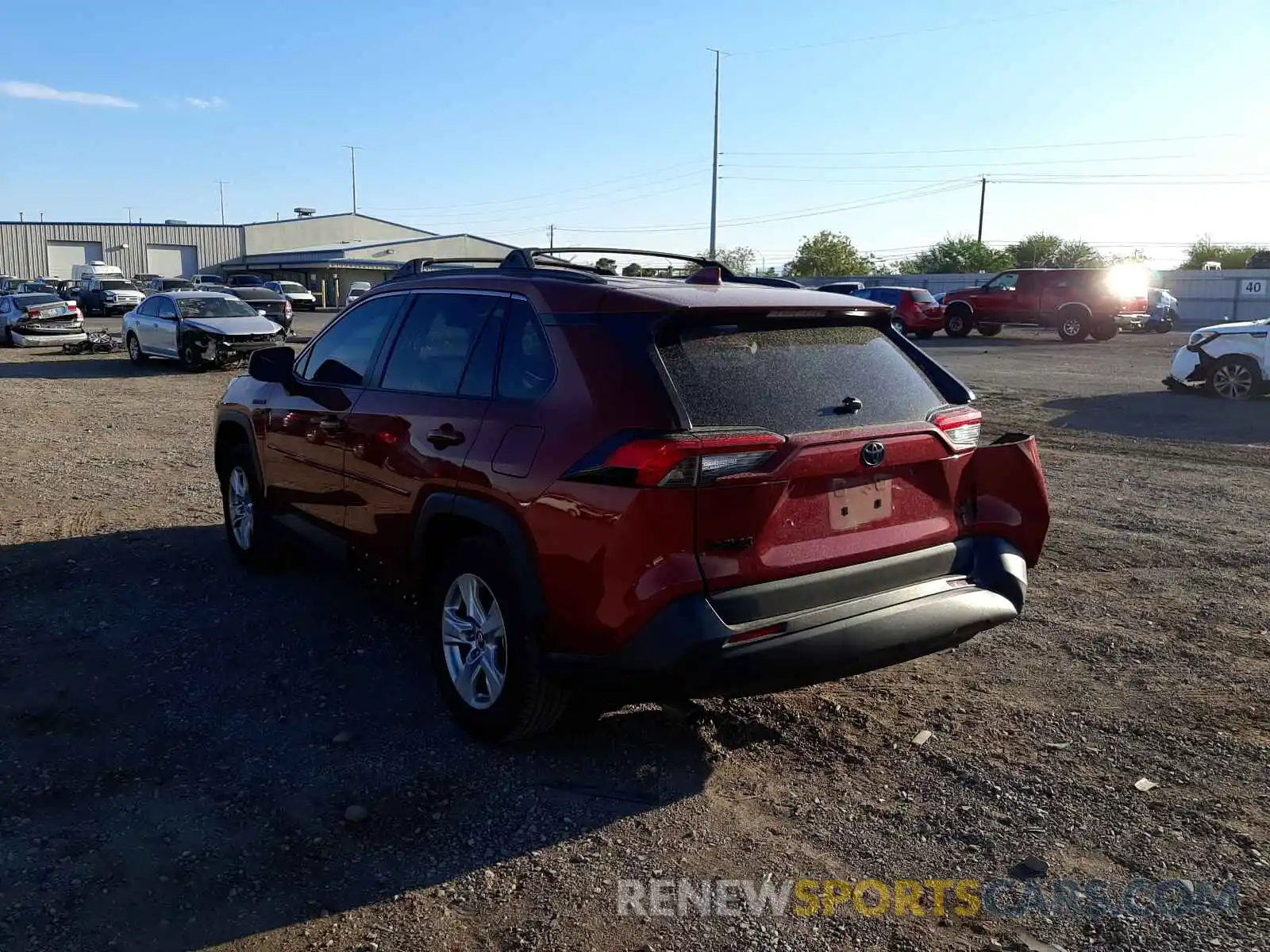 3 Photograph of a damaged car 2T3LWRFV3LW049938 TOYOTA RAV4 2020