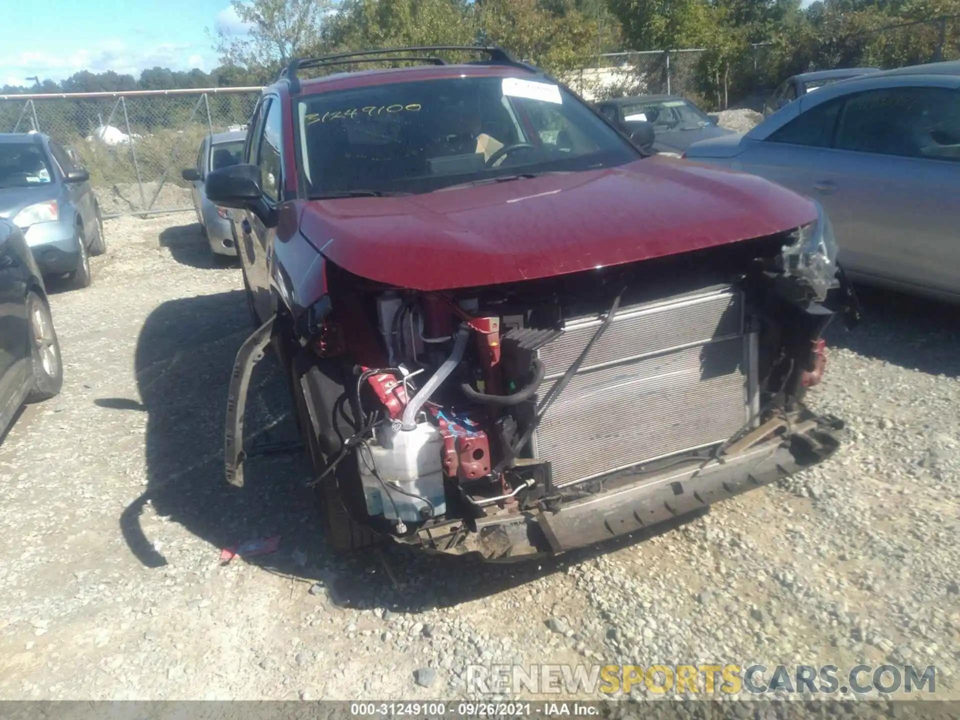 6 Photograph of a damaged car 2T3LWRFV5LW065204 TOYOTA RAV4 2020