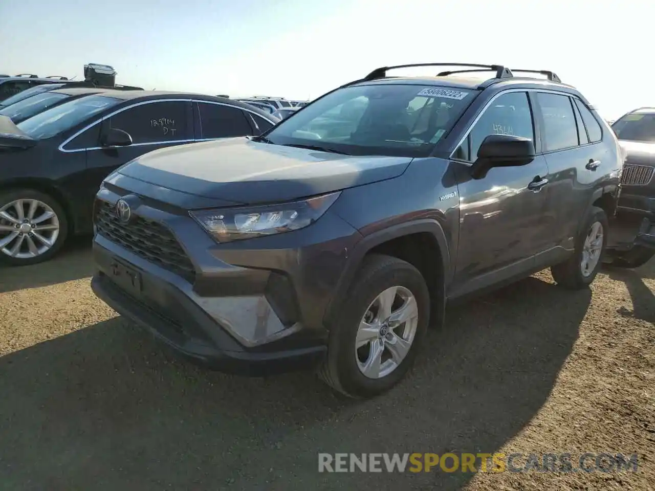 2 Photograph of a damaged car 2T3LWRFV6LW090273 TOYOTA RAV4 2020