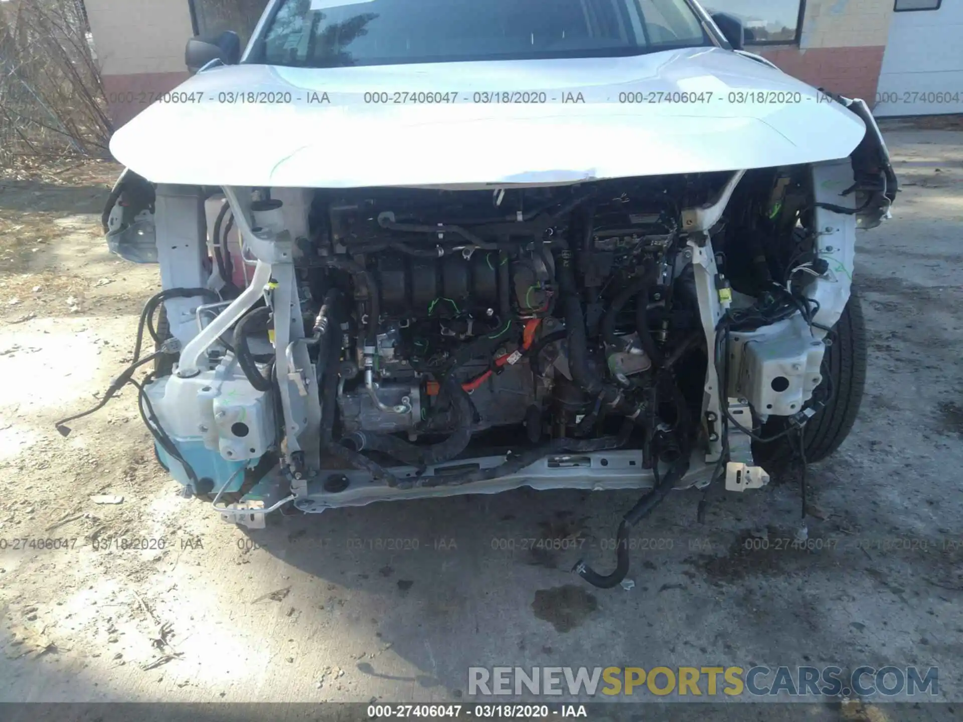 6 Photograph of a damaged car 2T3LWRFV7LW047383 TOYOTA RAV4 2020