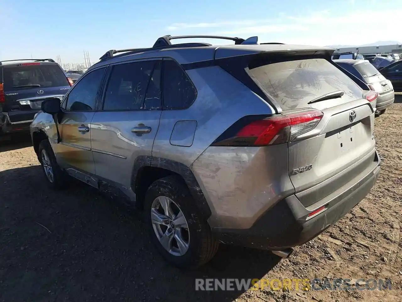 3 Фотография поврежденного автомобиля 2T3LWRFVXLW073489 TOYOTA RAV4 2020