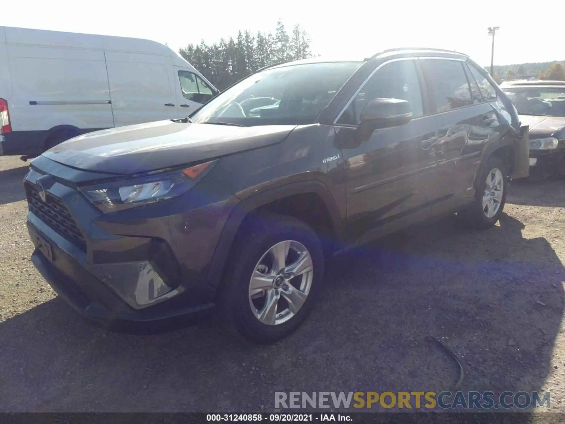 2 Photograph of a damaged car 2T3MWRFV0LW050856 TOYOTA RAV4 2020