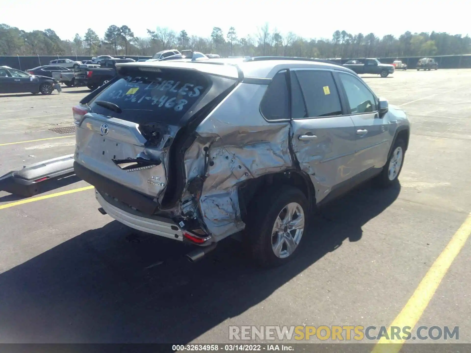 4 Photograph of a damaged car 2T3MWRFV0LW068449 TOYOTA RAV4 2020