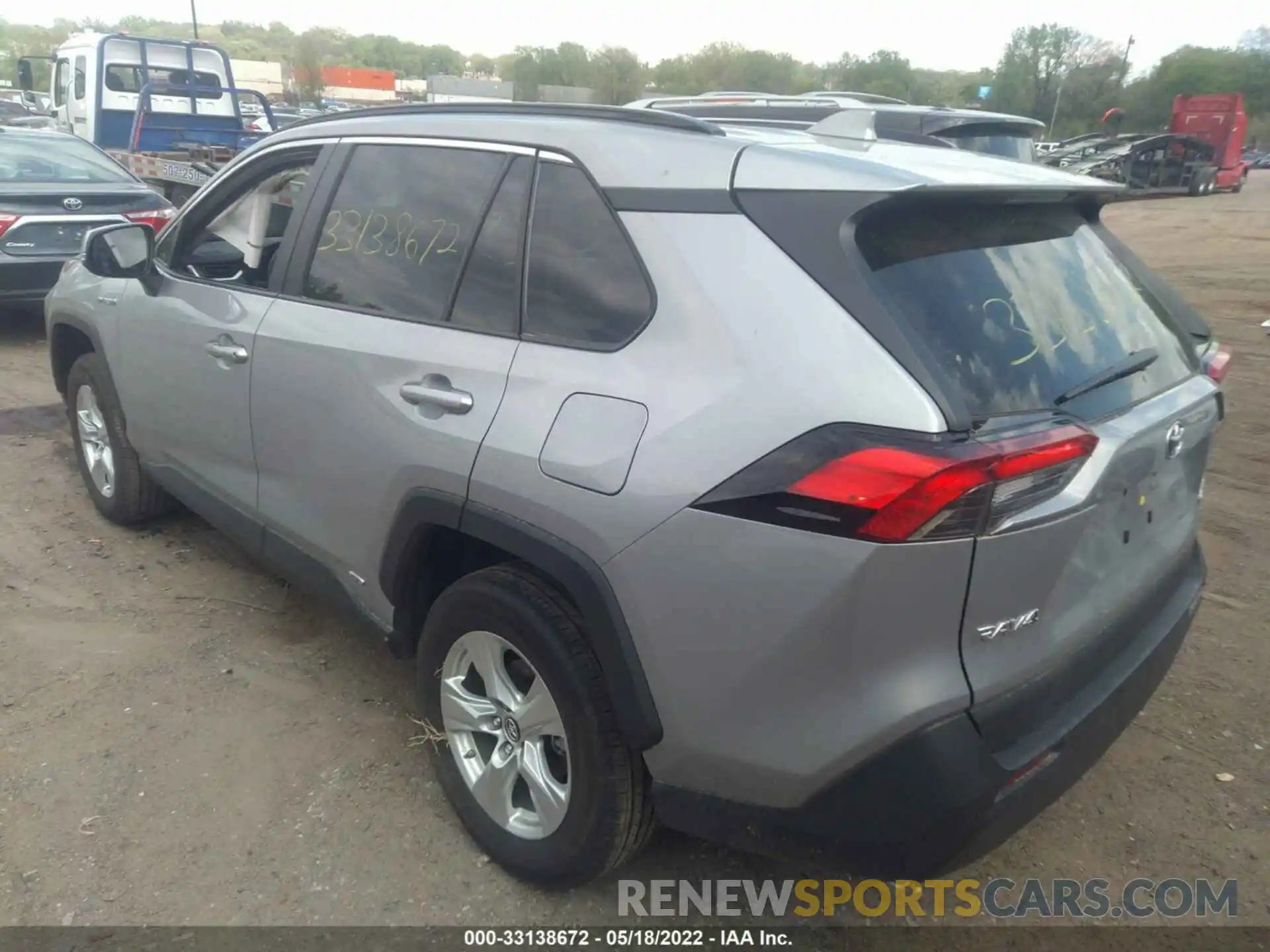 3 Photograph of a damaged car 2T3MWRFV0LW072890 TOYOTA RAV4 2020