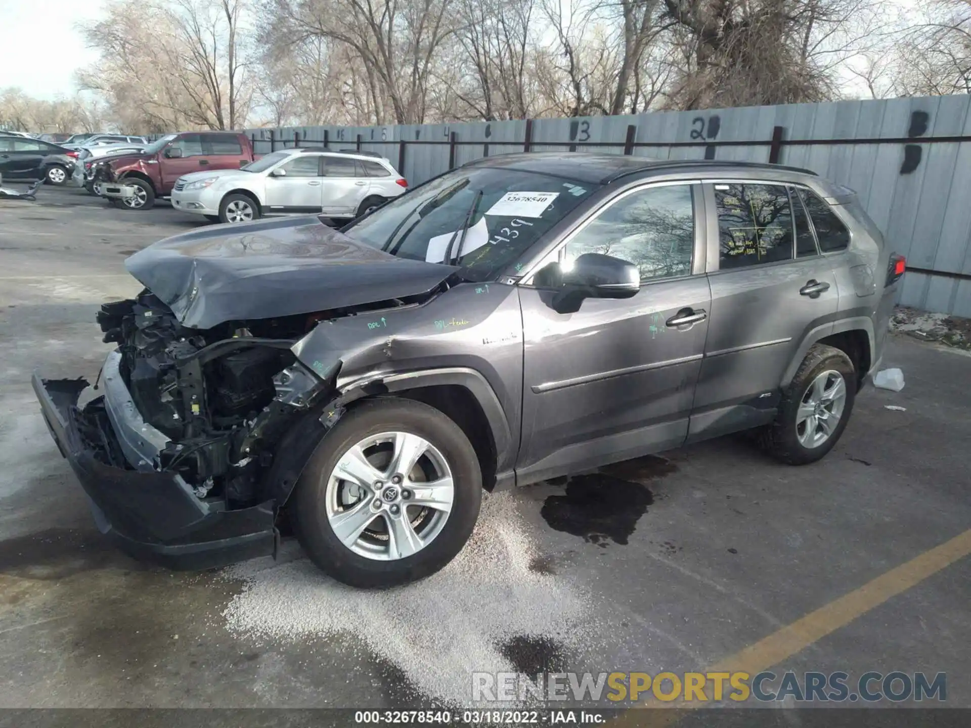 2 Photograph of a damaged car 2T3MWRFV0LW090029 TOYOTA RAV4 2020