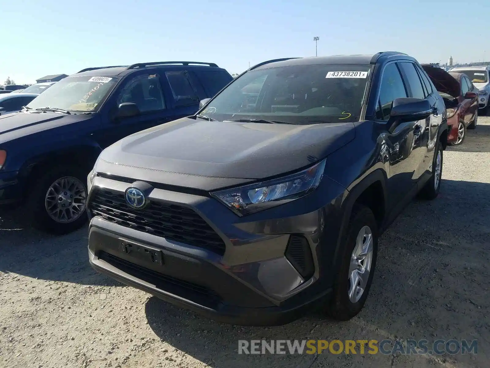 2 Photograph of a damaged car 2T3MWRFV1LW046914 TOYOTA RAV4 2020