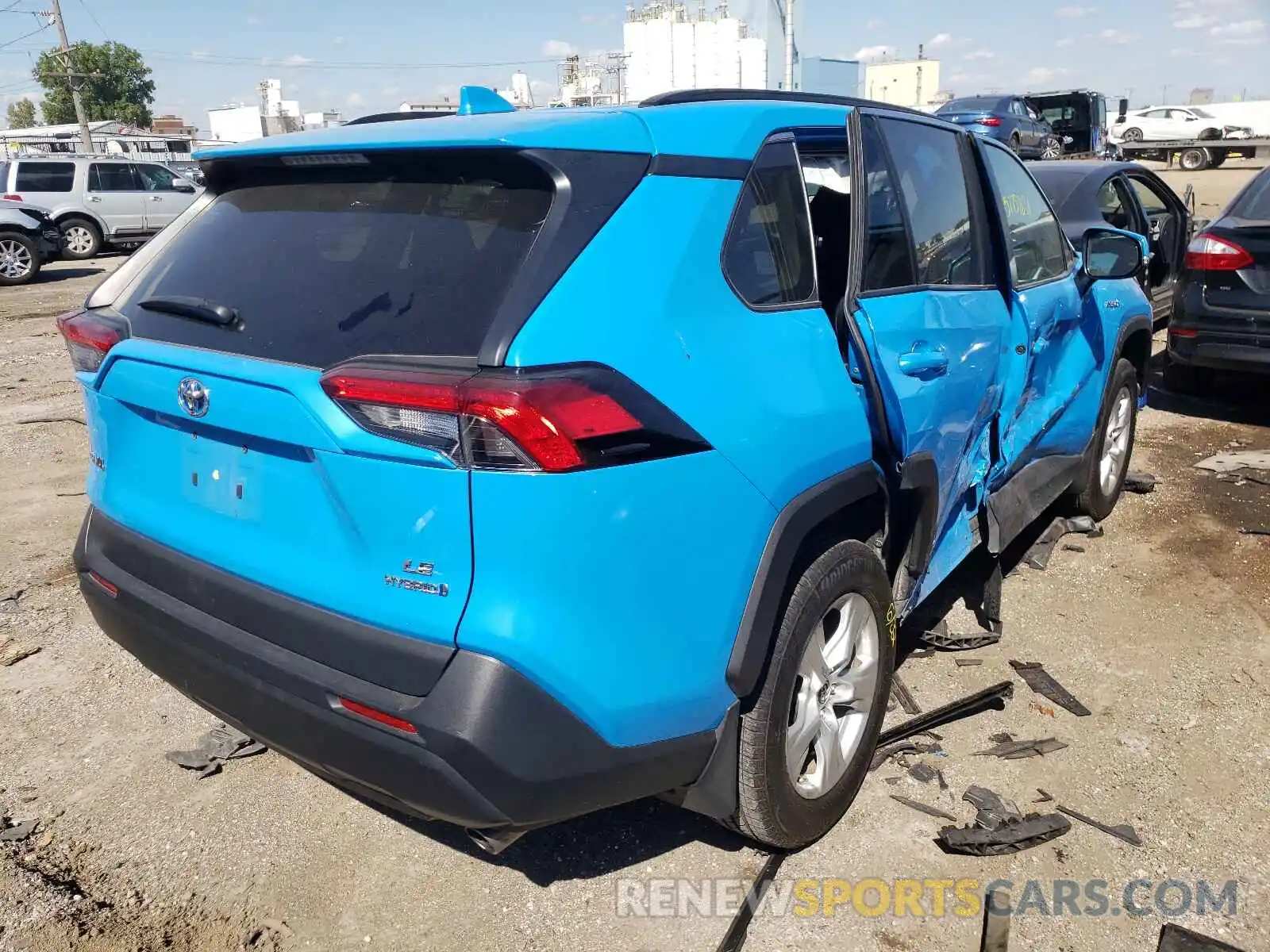 4 Фотография поврежденного автомобиля 2T3MWRFV1LW051286 TOYOTA RAV4 2020