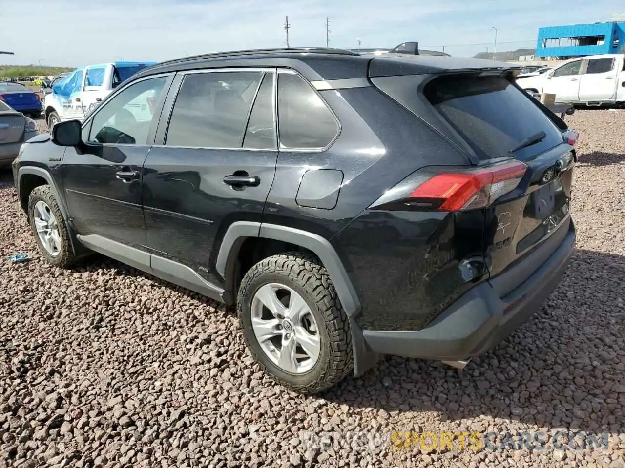 2 Photograph of a damaged car 2T3MWRFV1LW052955 TOYOTA RAV4 2020