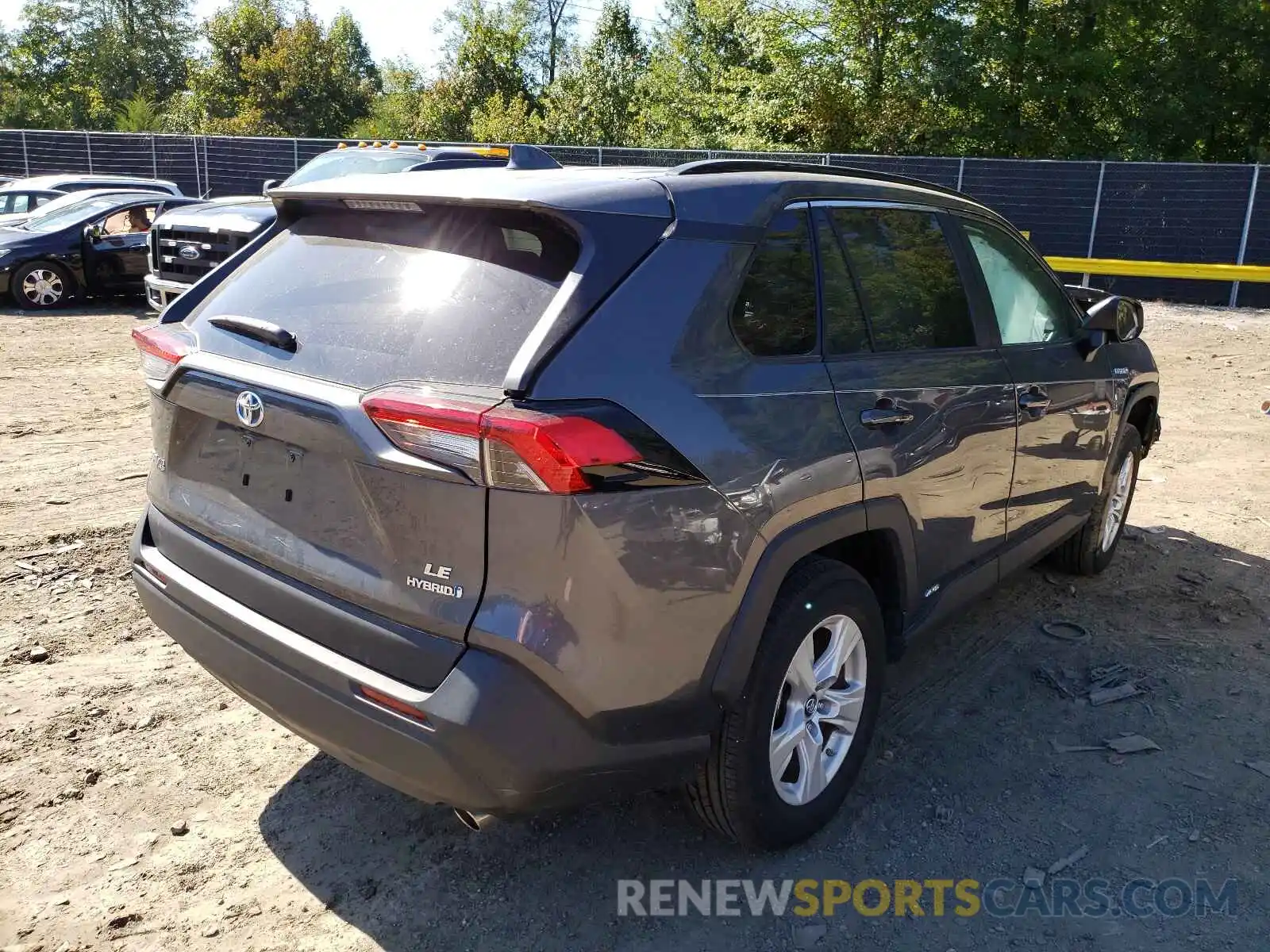 4 Photograph of a damaged car 2T3MWRFV1LW054219 TOYOTA RAV4 2020