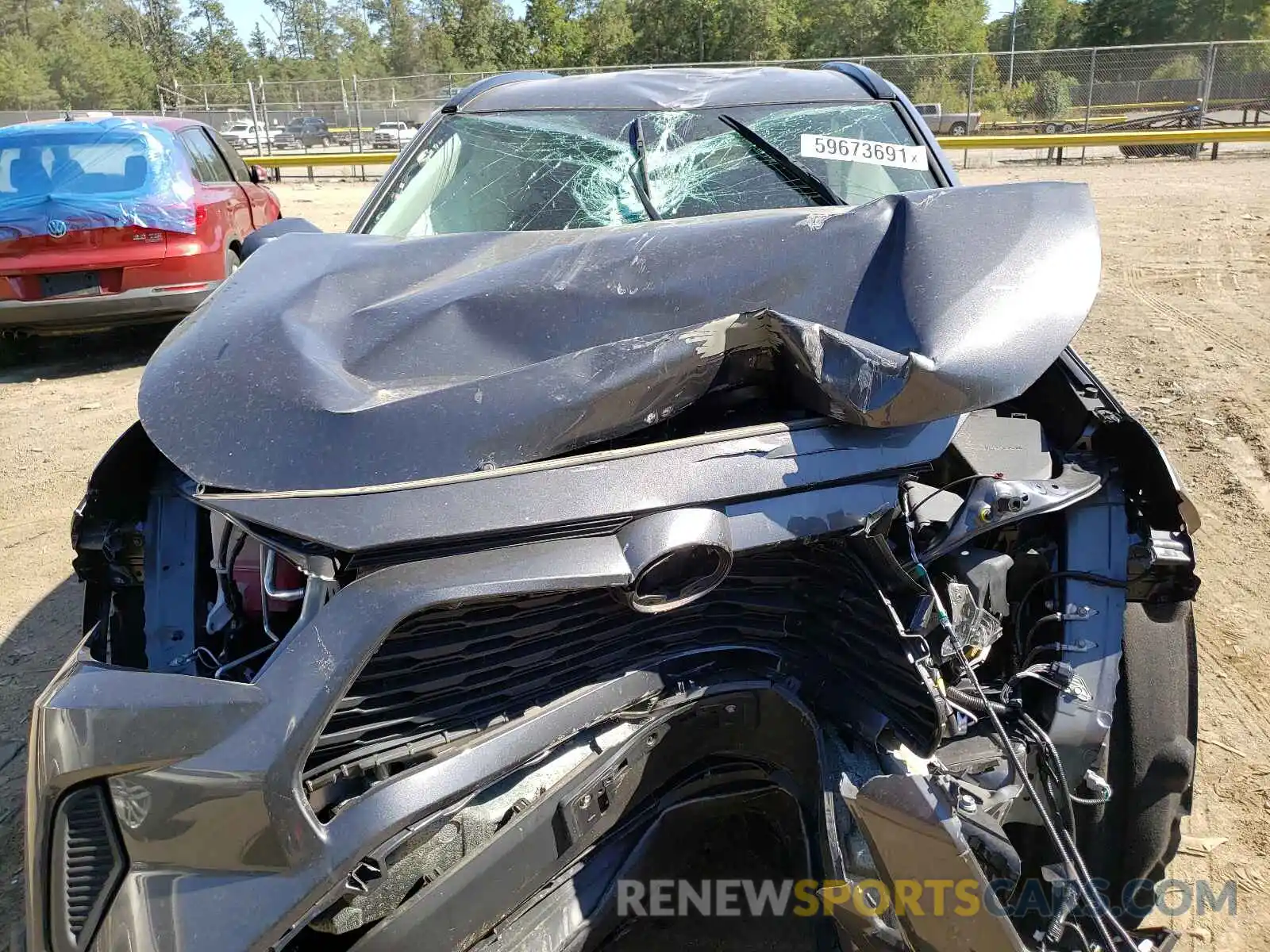 7 Photograph of a damaged car 2T3MWRFV1LW054219 TOYOTA RAV4 2020