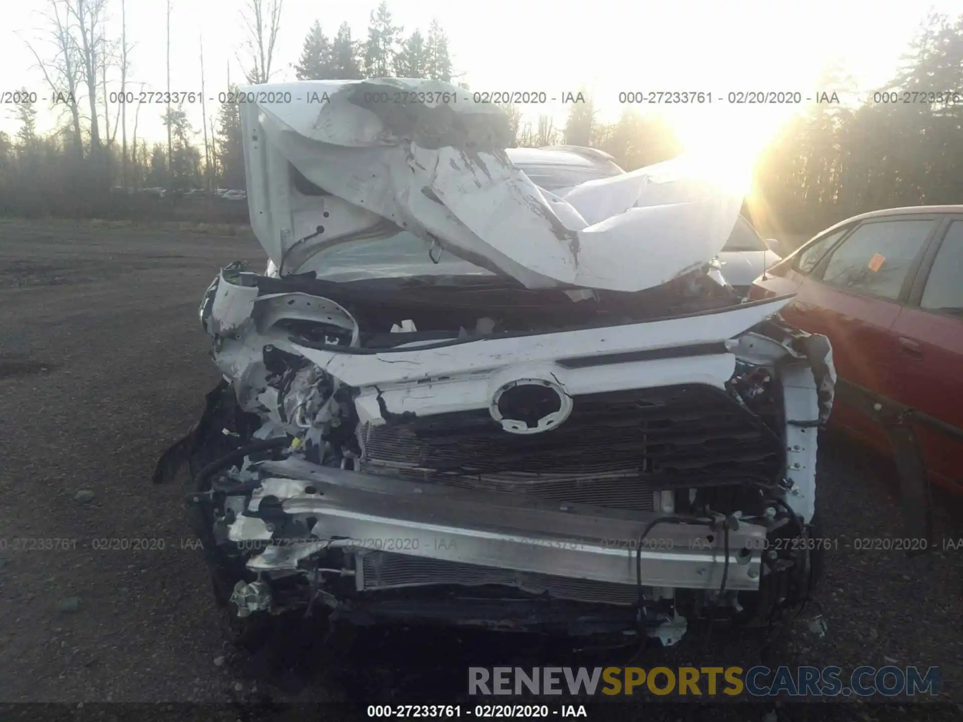 6 Photograph of a damaged car 2T3MWRFV1LW056293 TOYOTA RAV4 2020