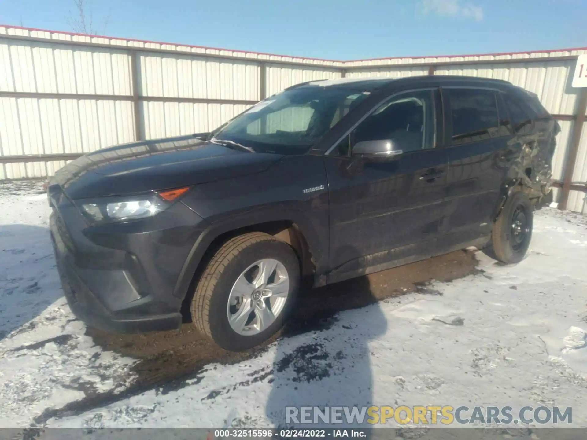 2 Photograph of a damaged car 2T3MWRFV1LW083199 TOYOTA RAV4 2020