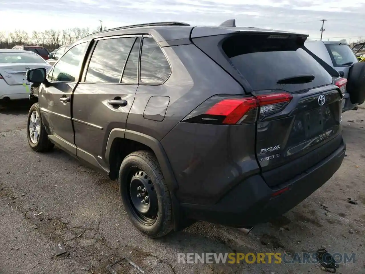 3 Photograph of a damaged car 2T3MWRFV1LW093568 TOYOTA RAV4 2020