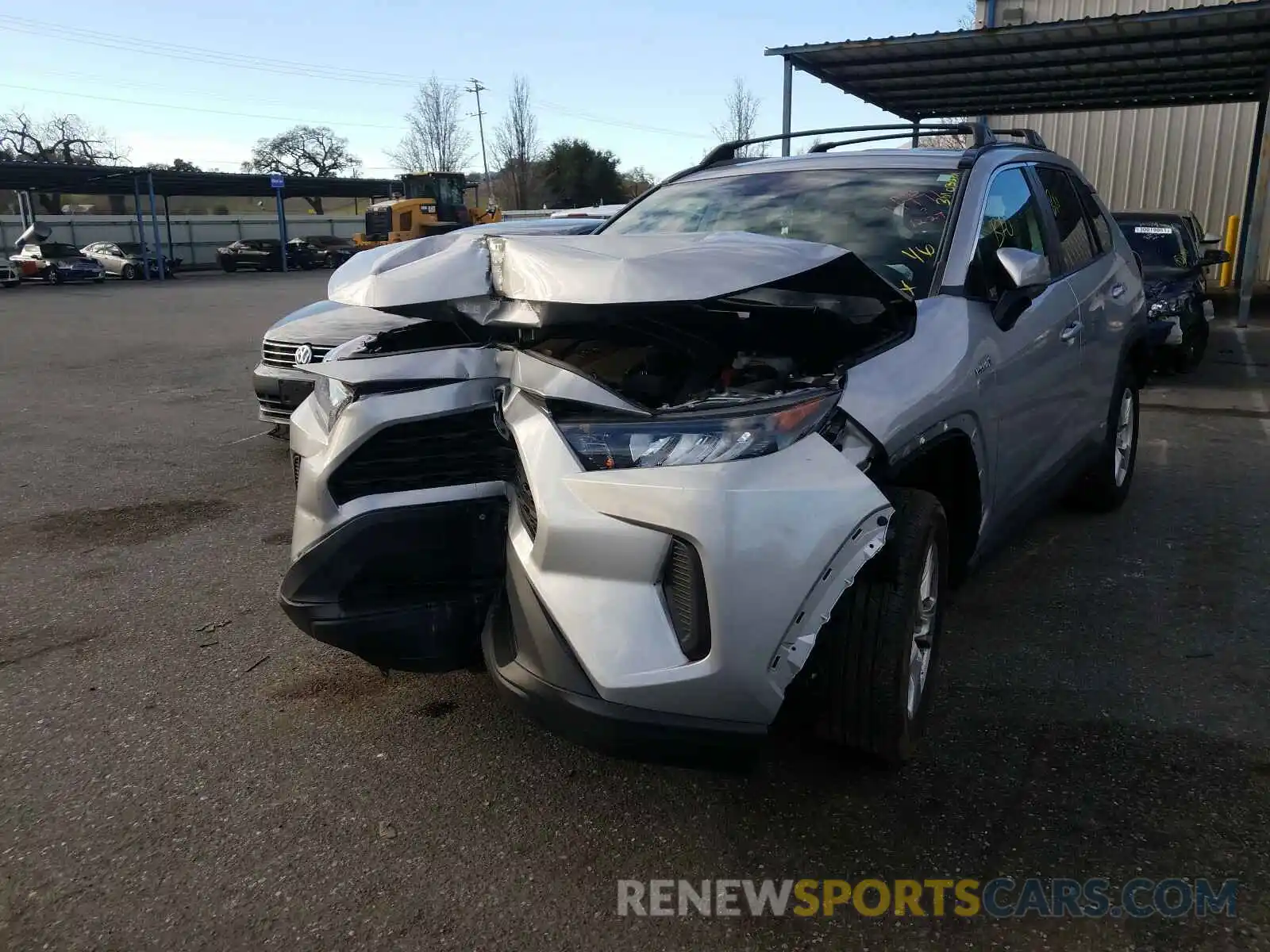 2 Photograph of a damaged car 2T3MWRFV2LW056951 TOYOTA RAV4 2020