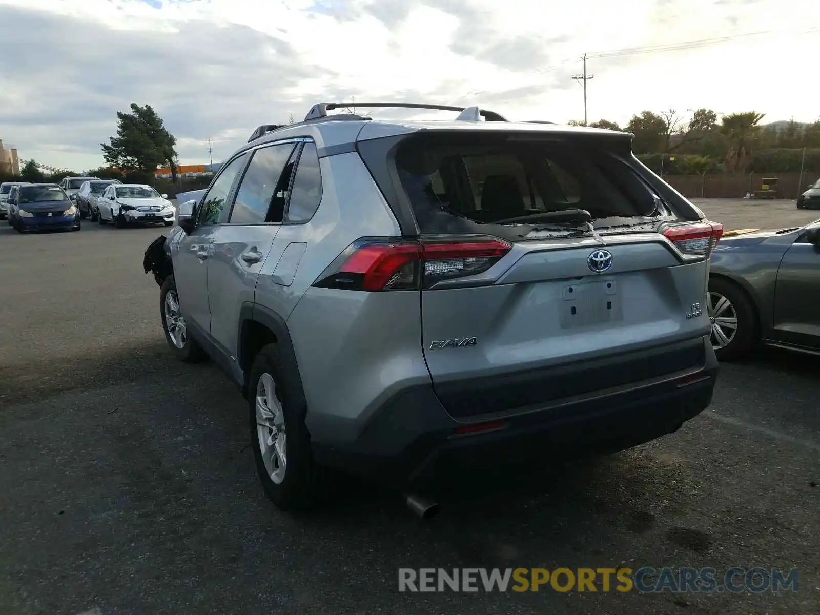 3 Photograph of a damaged car 2T3MWRFV2LW056951 TOYOTA RAV4 2020