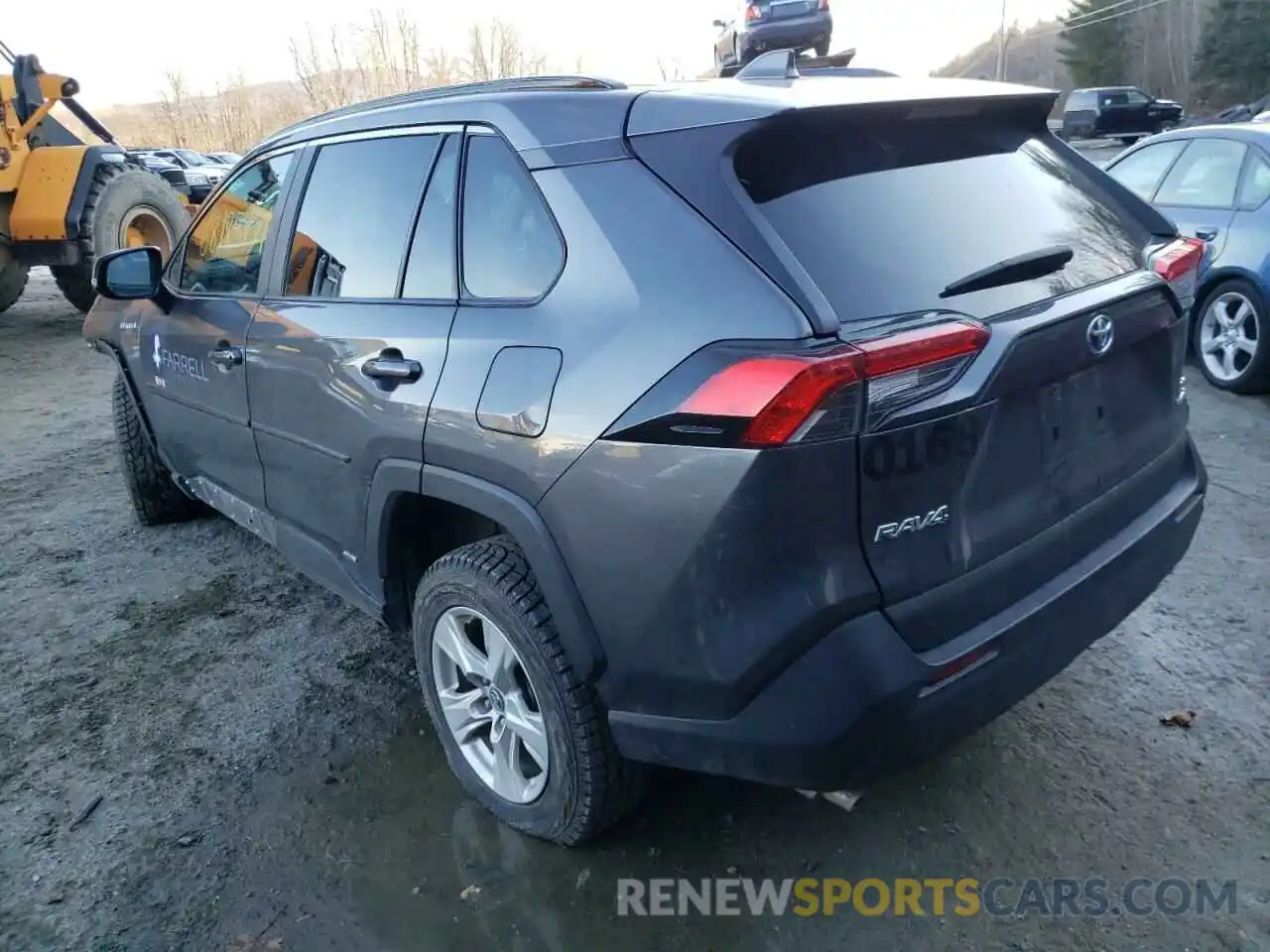 3 Photograph of a damaged car 2T3MWRFV2LW070168 TOYOTA RAV4 2020