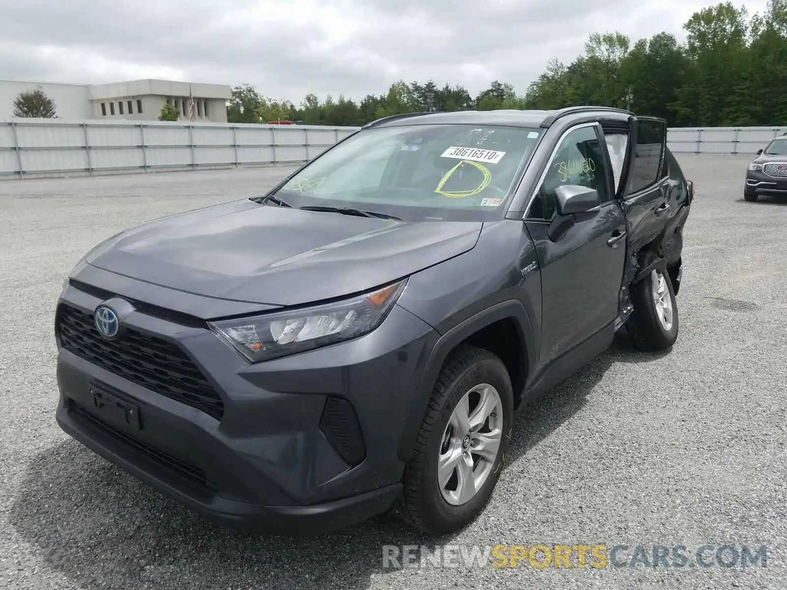 2 Photograph of a damaged car 2T3MWRFV2LW074169 TOYOTA RAV4 2020