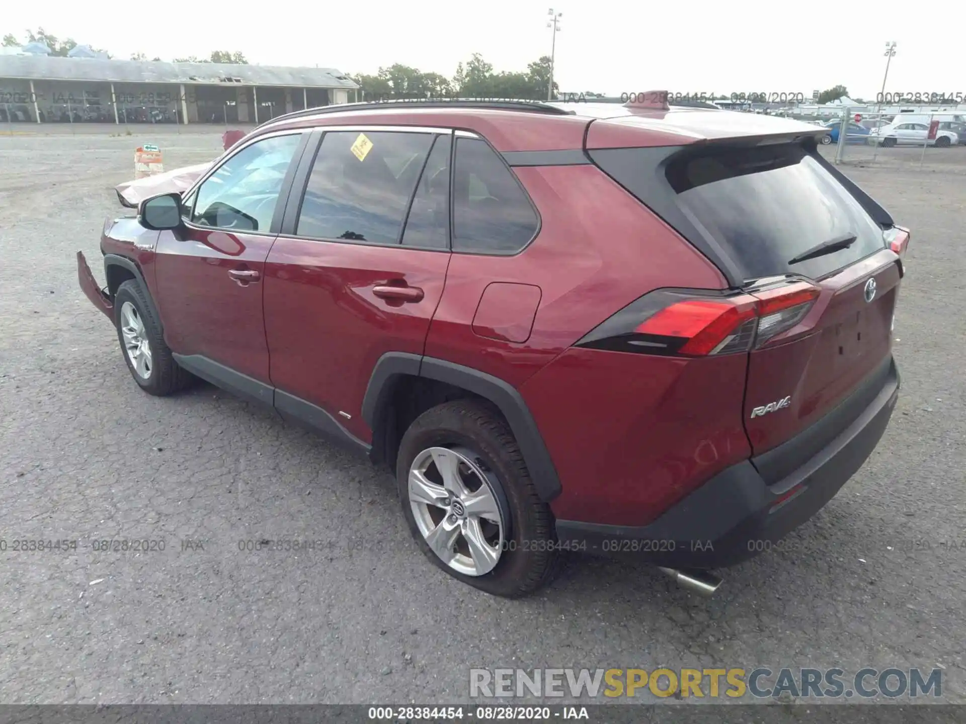 3 Photograph of a damaged car 2T3MWRFV3LW047952 TOYOTA RAV4 2020