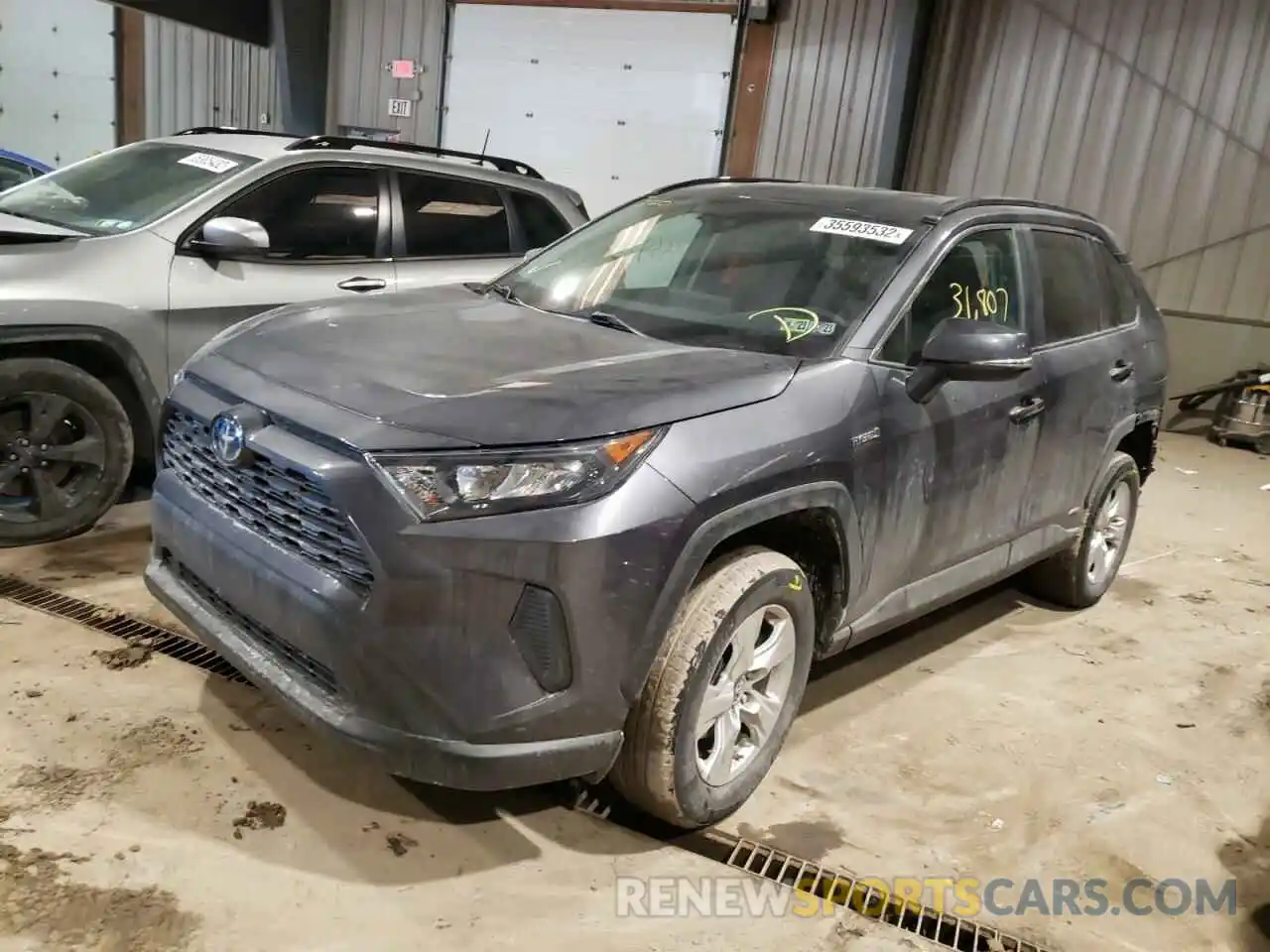 2 Photograph of a damaged car 2T3MWRFV3LW067294 TOYOTA RAV4 2020