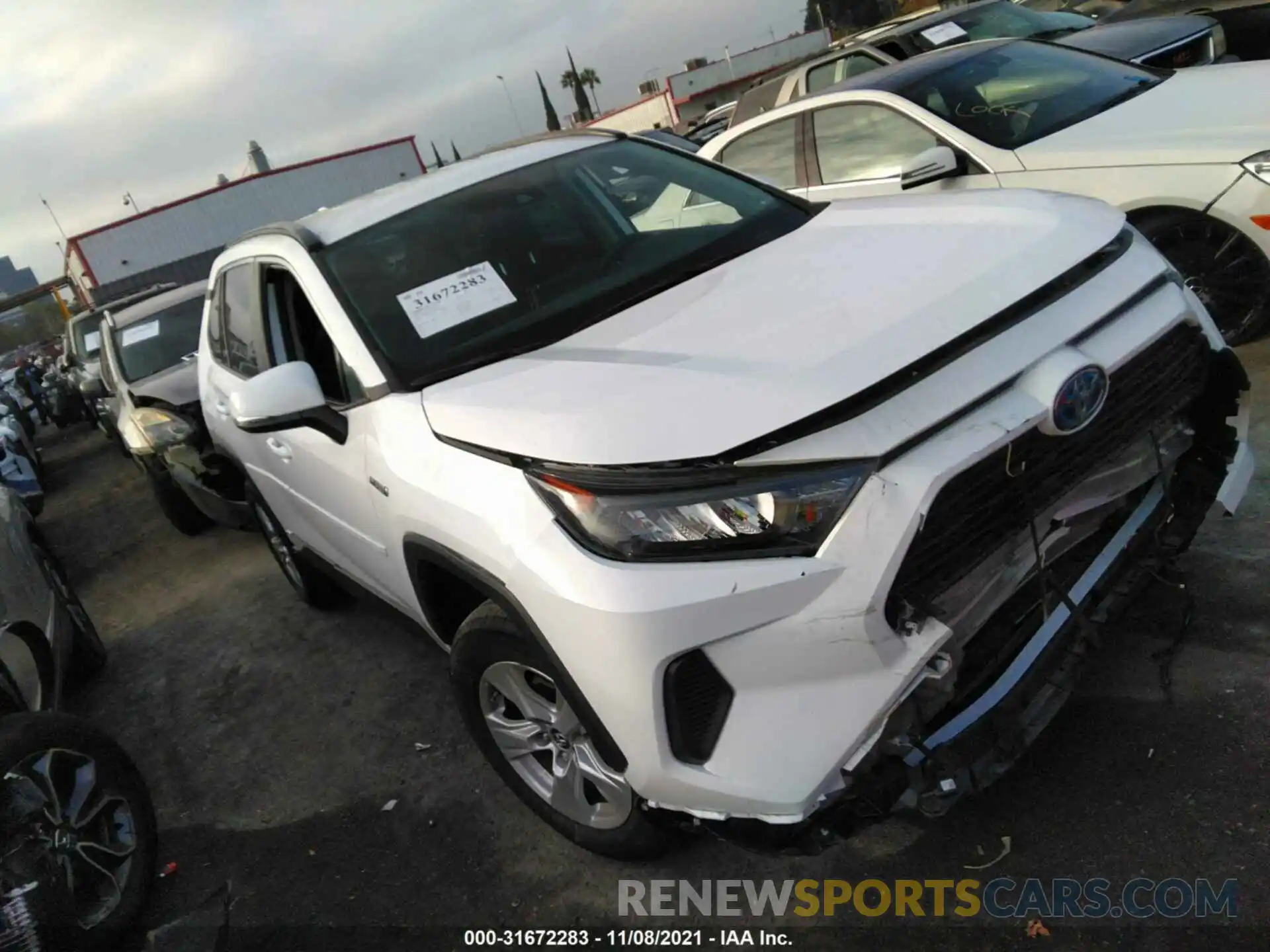 1 Фотография поврежденного автомобиля 2T3MWRFV3LW090719 TOYOTA RAV4 2020