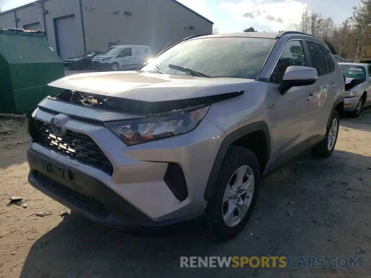 2 Фотография поврежденного автомобиля 2T3MWRFV3LW096990 TOYOTA RAV4 2020