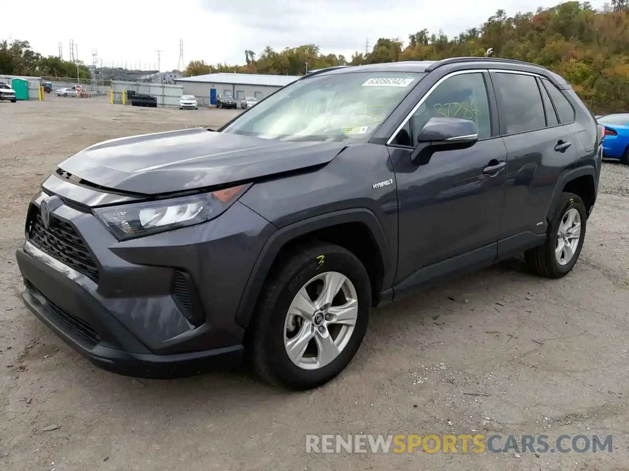 2 Photograph of a damaged car 2T3MWRFV4LW078370 TOYOTA RAV4 2020