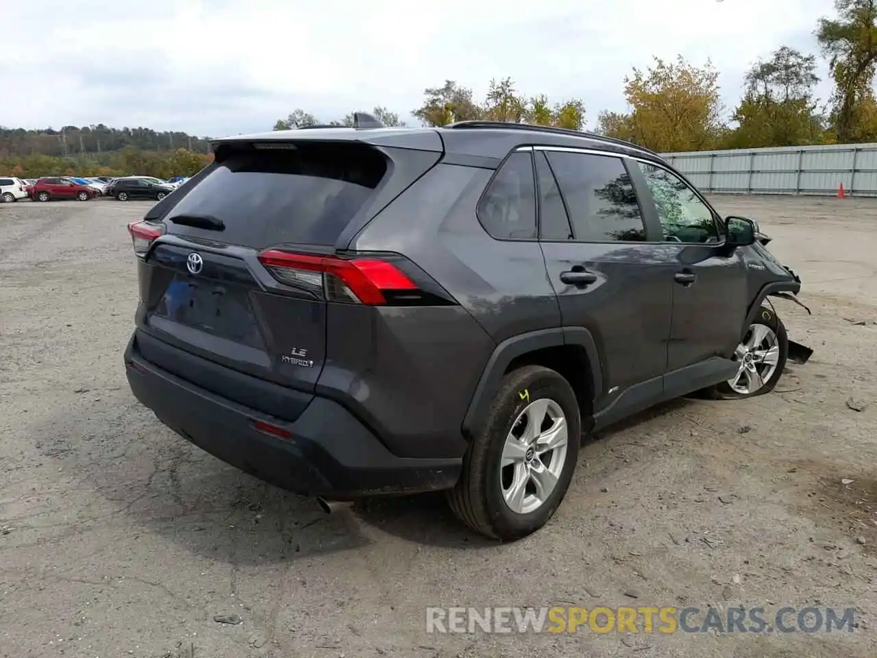 4 Photograph of a damaged car 2T3MWRFV4LW078370 TOYOTA RAV4 2020