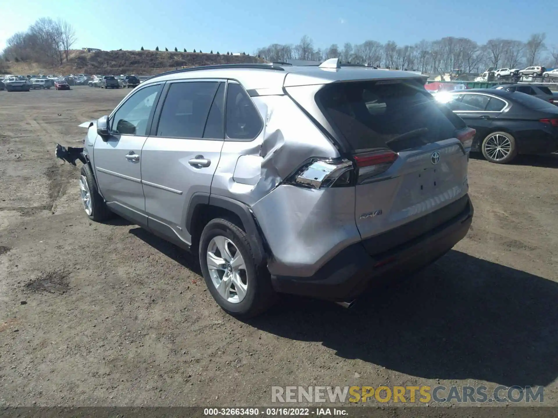 3 Photograph of a damaged car 2T3MWRFV6LW054815 TOYOTA RAV4 2020