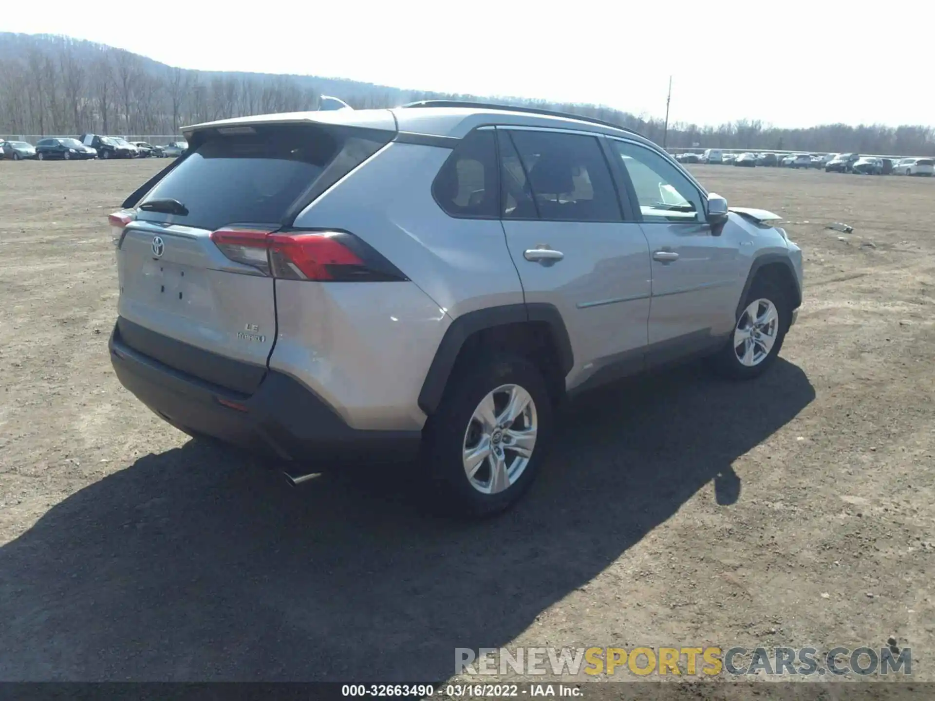 4 Photograph of a damaged car 2T3MWRFV6LW054815 TOYOTA RAV4 2020