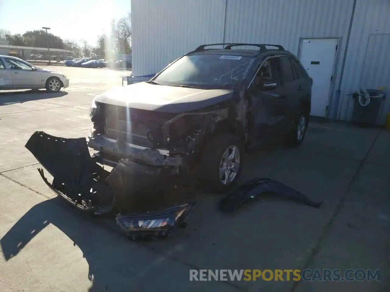 2 Photograph of a damaged car 2T3MWRFV6LW060825 TOYOTA RAV4 2020