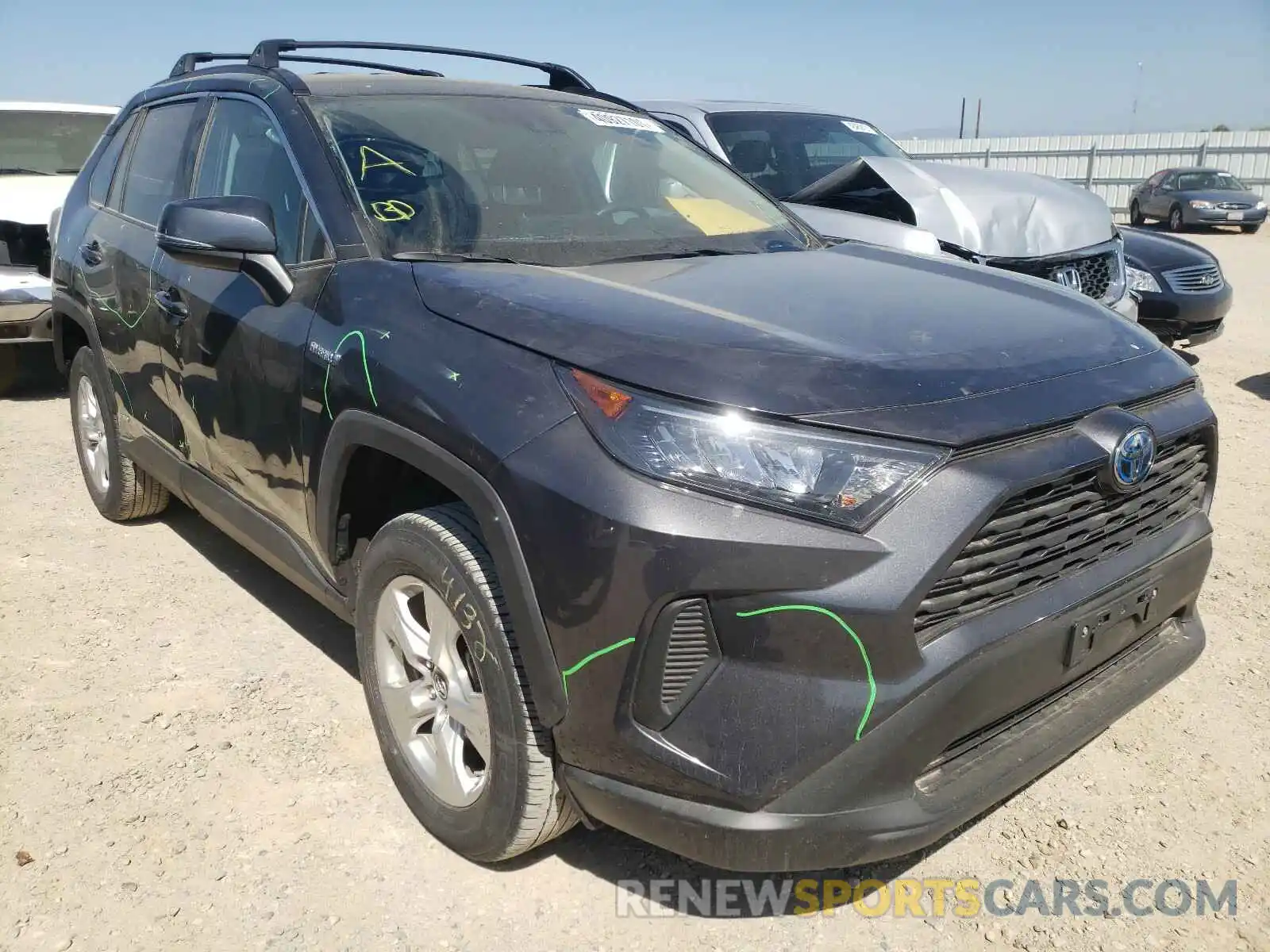 1 Фотография поврежденного автомобиля 2T3MWRFV7LW050983 TOYOTA RAV4 2020