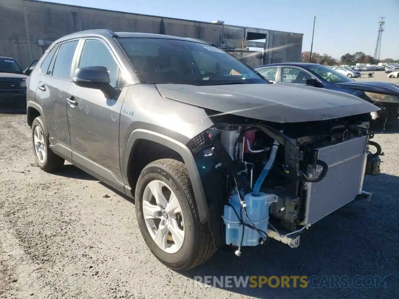 1 Photograph of a damaged car 2T3MWRFV7LW056931 TOYOTA RAV4 2020