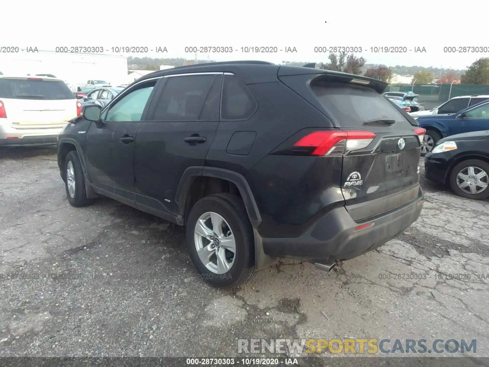 3 Photograph of a damaged car 2T3MWRFV7LW059618 TOYOTA RAV4 2020