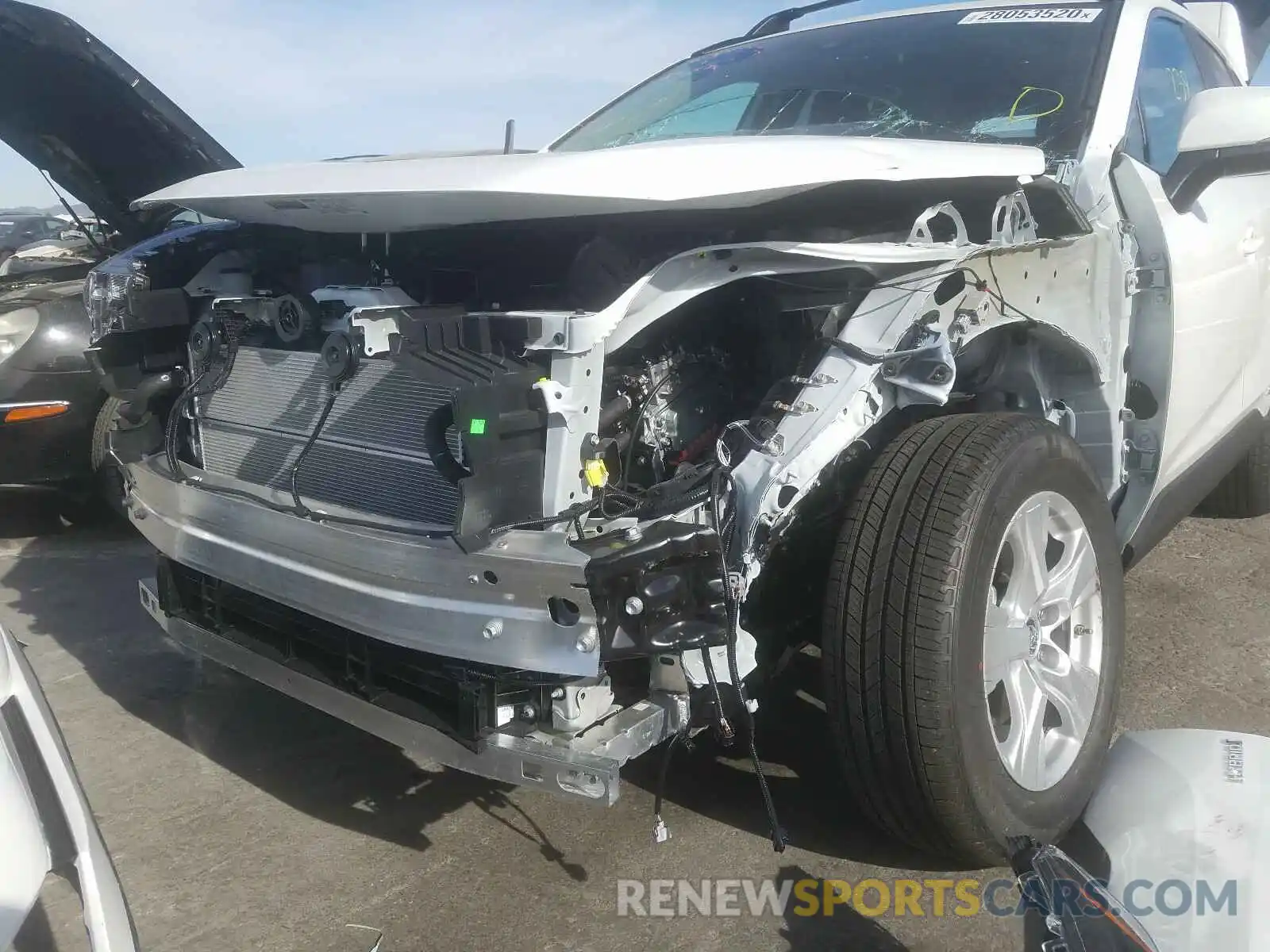 9 Photograph of a damaged car 2T3MWRFV7LW062342 TOYOTA RAV4 2020