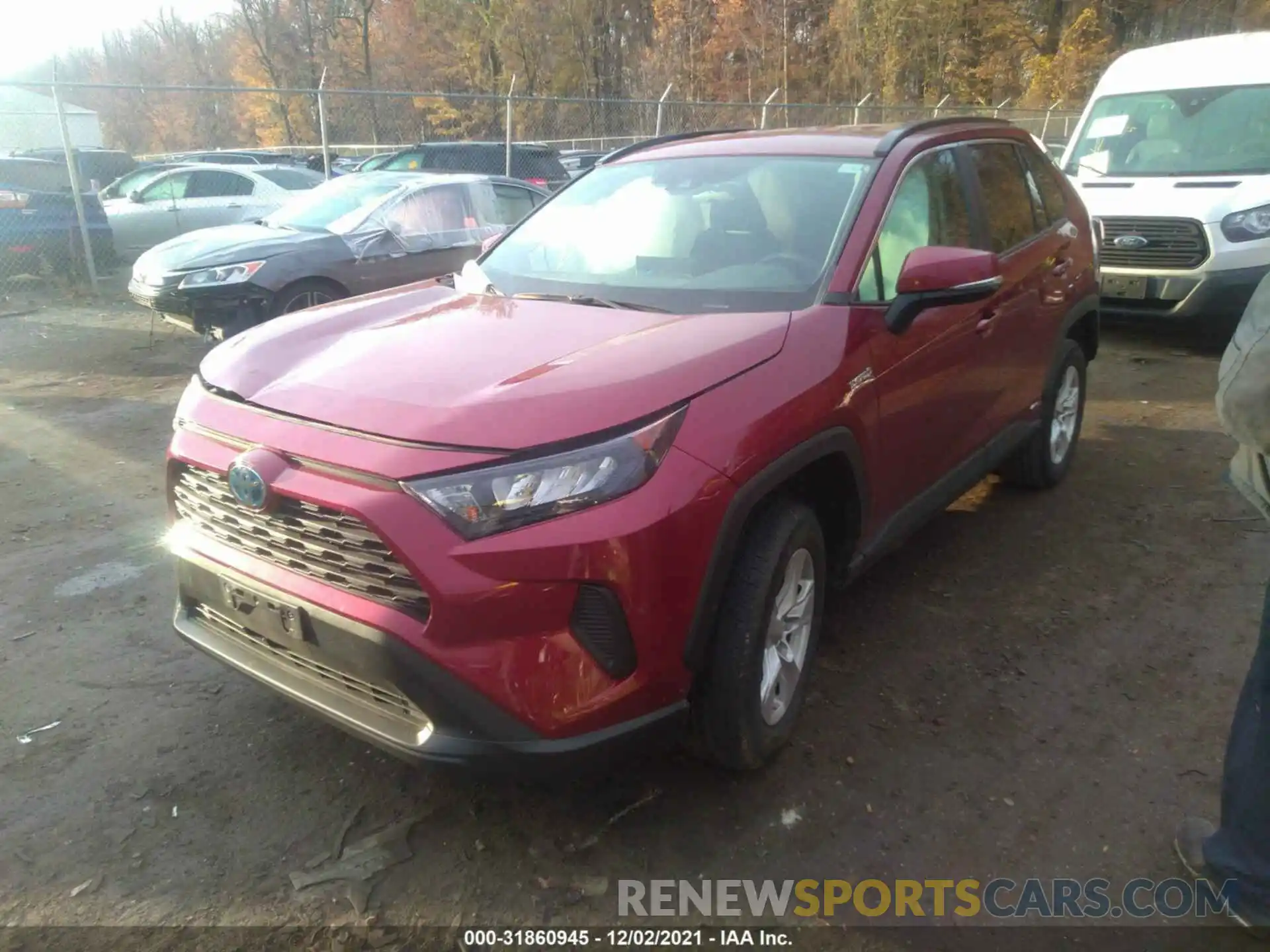 2 Photograph of a damaged car 2T3MWRFV7LW082543 TOYOTA RAV4 2020