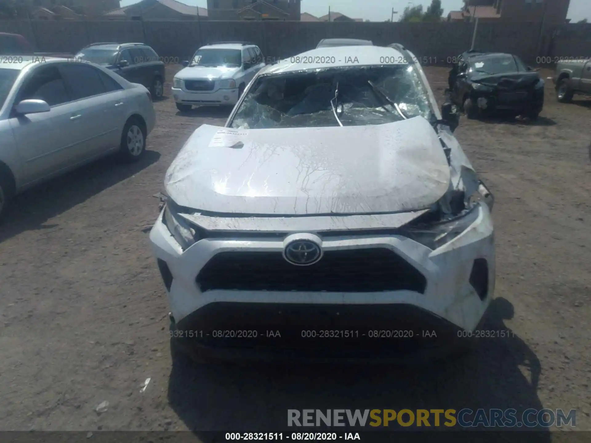 6 Photograph of a damaged car 2T3MWRFV8LW046621 TOYOTA RAV4 2020