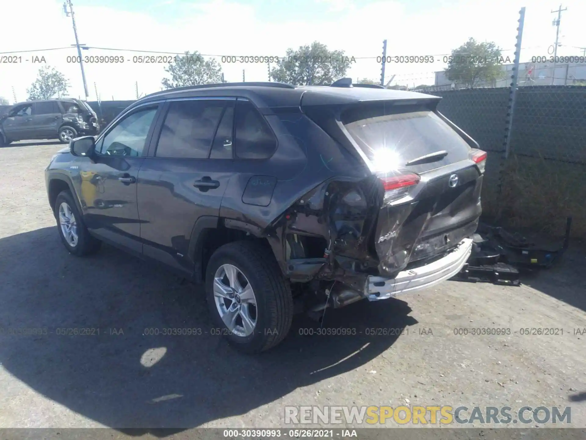 3 Photograph of a damaged car 2T3MWRFV9LW051312 TOYOTA RAV4 2020