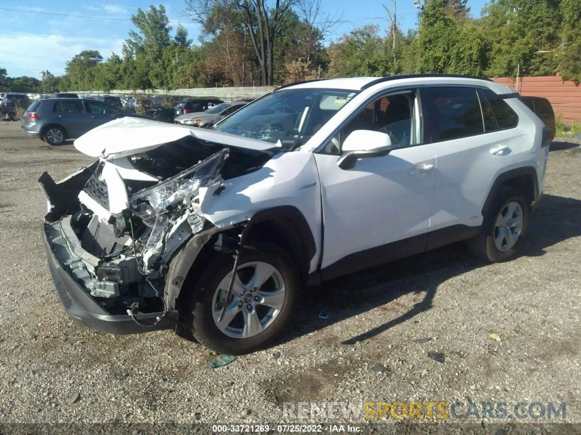 2 Photograph of a damaged car 2T3MWRFV9LW061175 TOYOTA RAV4 2020