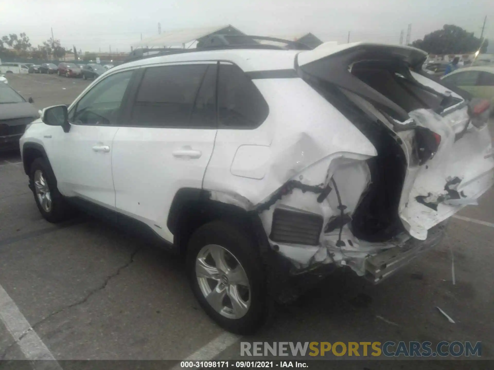 3 Photograph of a damaged car 2T3MWRFV9LW069891 TOYOTA RAV4 2020