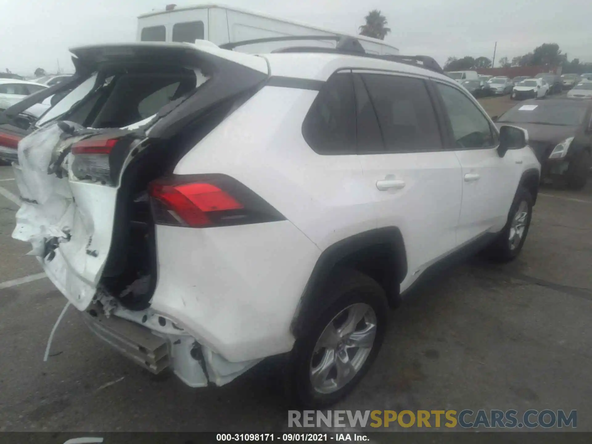 4 Photograph of a damaged car 2T3MWRFV9LW069891 TOYOTA RAV4 2020